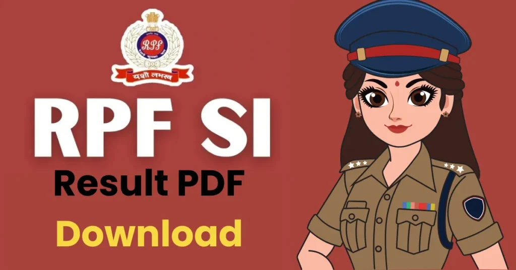Railway RPF SI Zone Allotment List 2025 Out Download PDF
